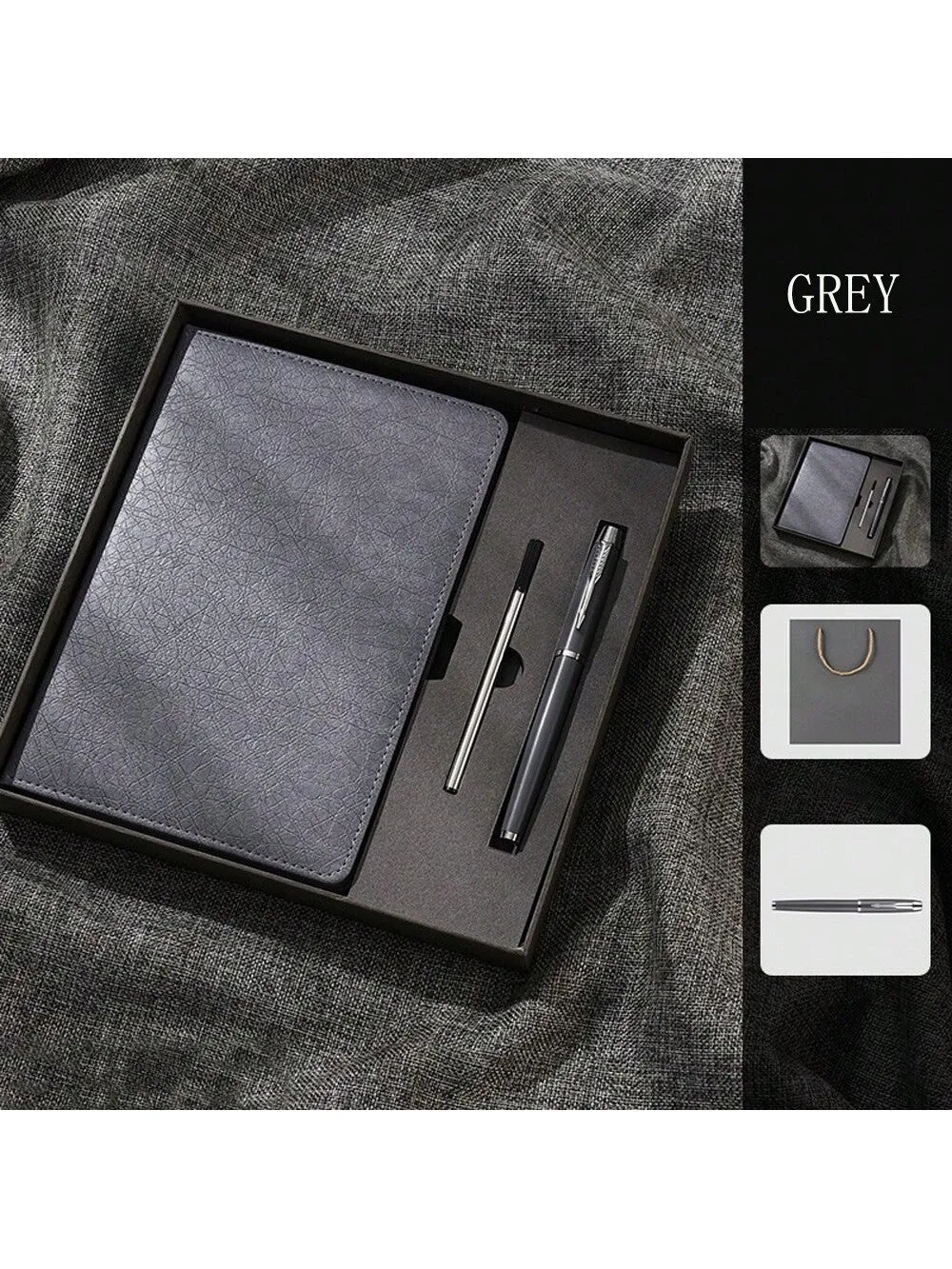 1pc A5 Notebook Set With High Appearance Level For Business Meeting Office Gift