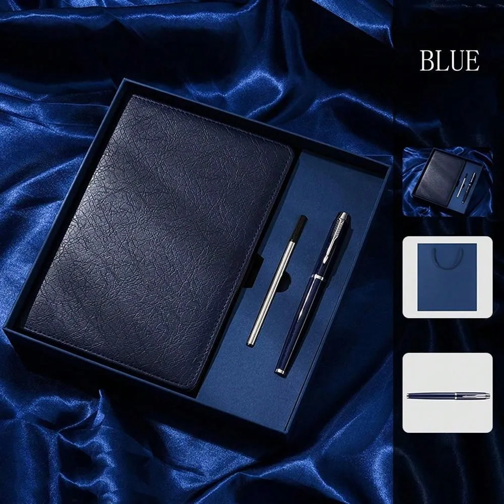 1pc A5 Notebook Set With High Appearance Level For Business Meeting Office Gift