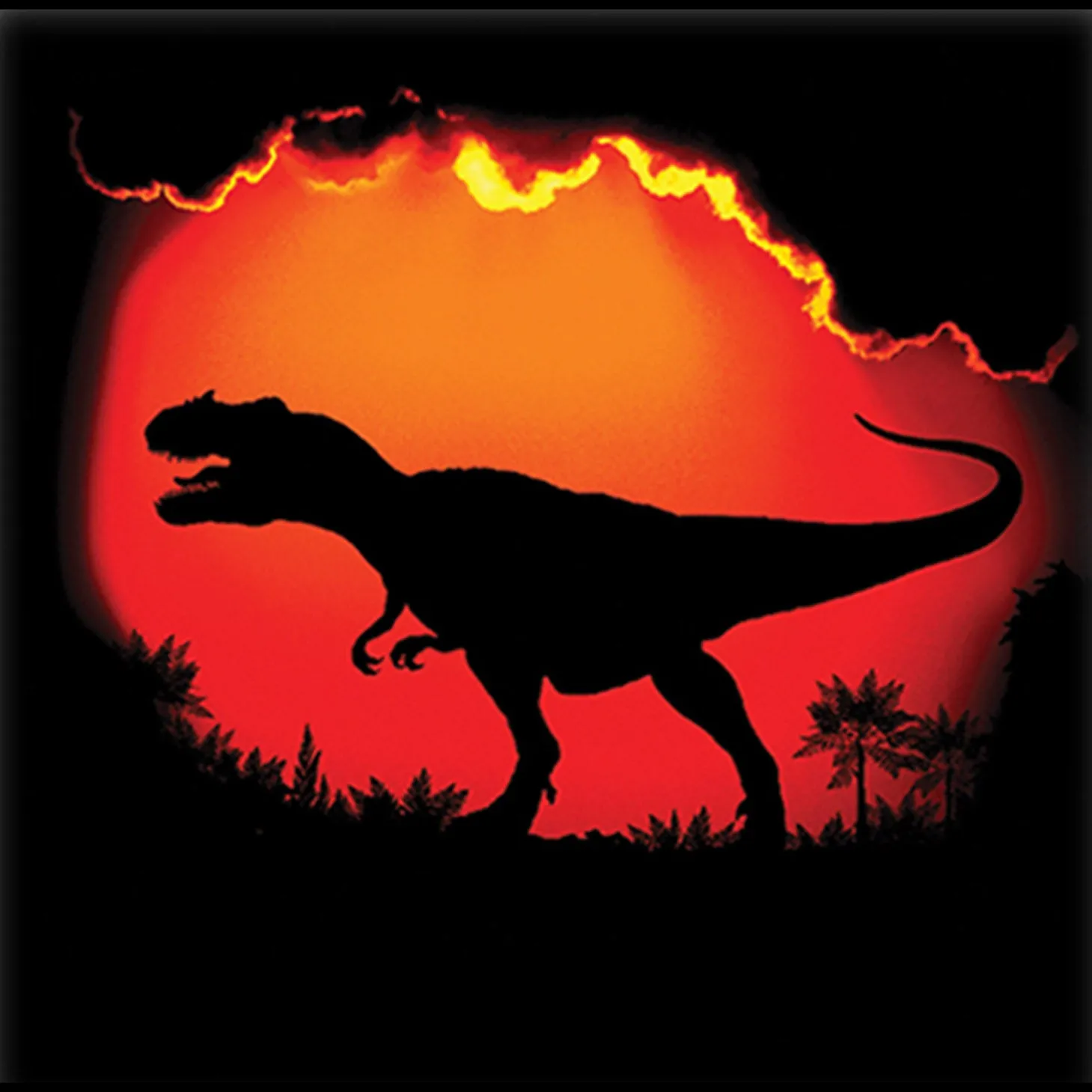 Adult Shadow Rex T-Shirt ( T-Rex silhouette)