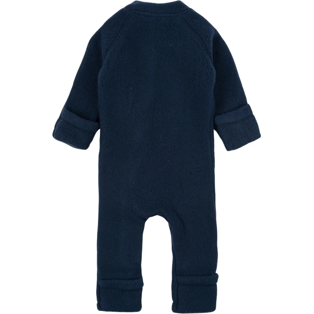 Baby Wool Suit (Reversible Cuffs) - Blue Nights