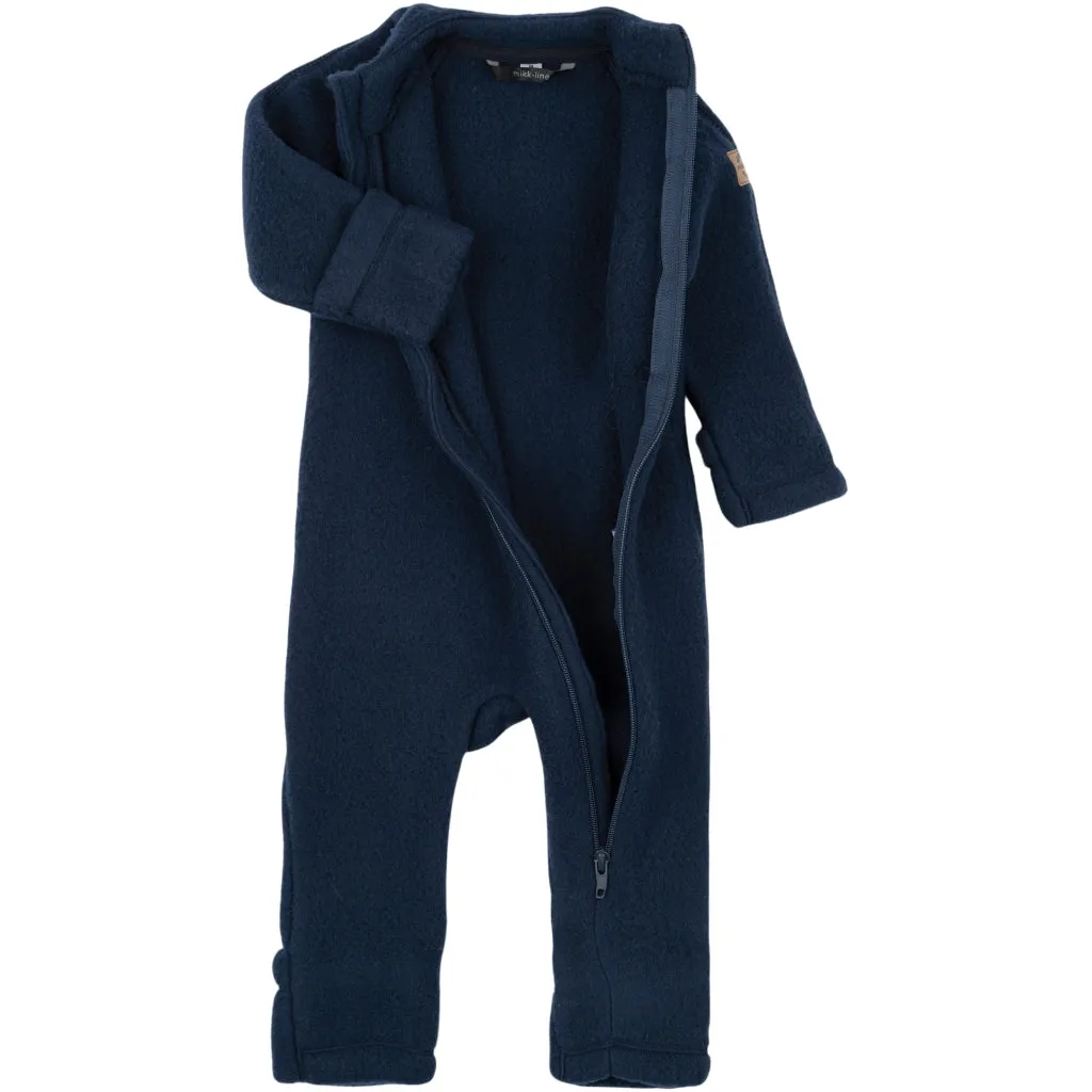 Baby Wool Suit (Reversible Cuffs) - Blue Nights