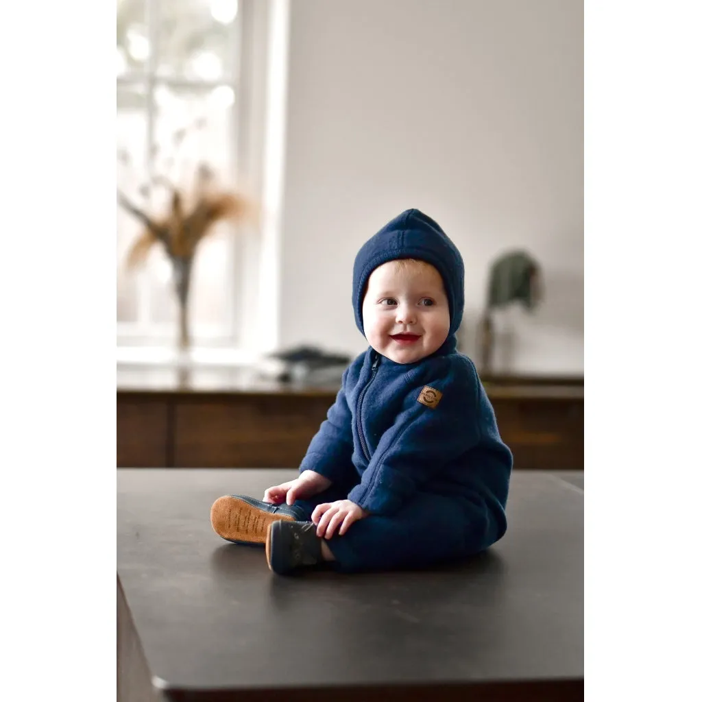 Baby Wool Suit (Reversible Cuffs) - Blue Nights