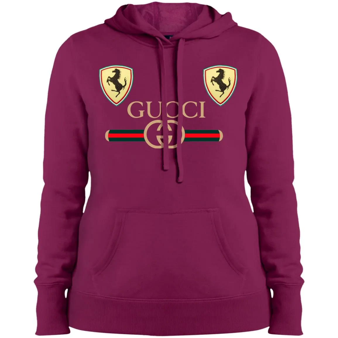 Best Gucci Ferrari New T-shirt Women Hooded Sweatshirt