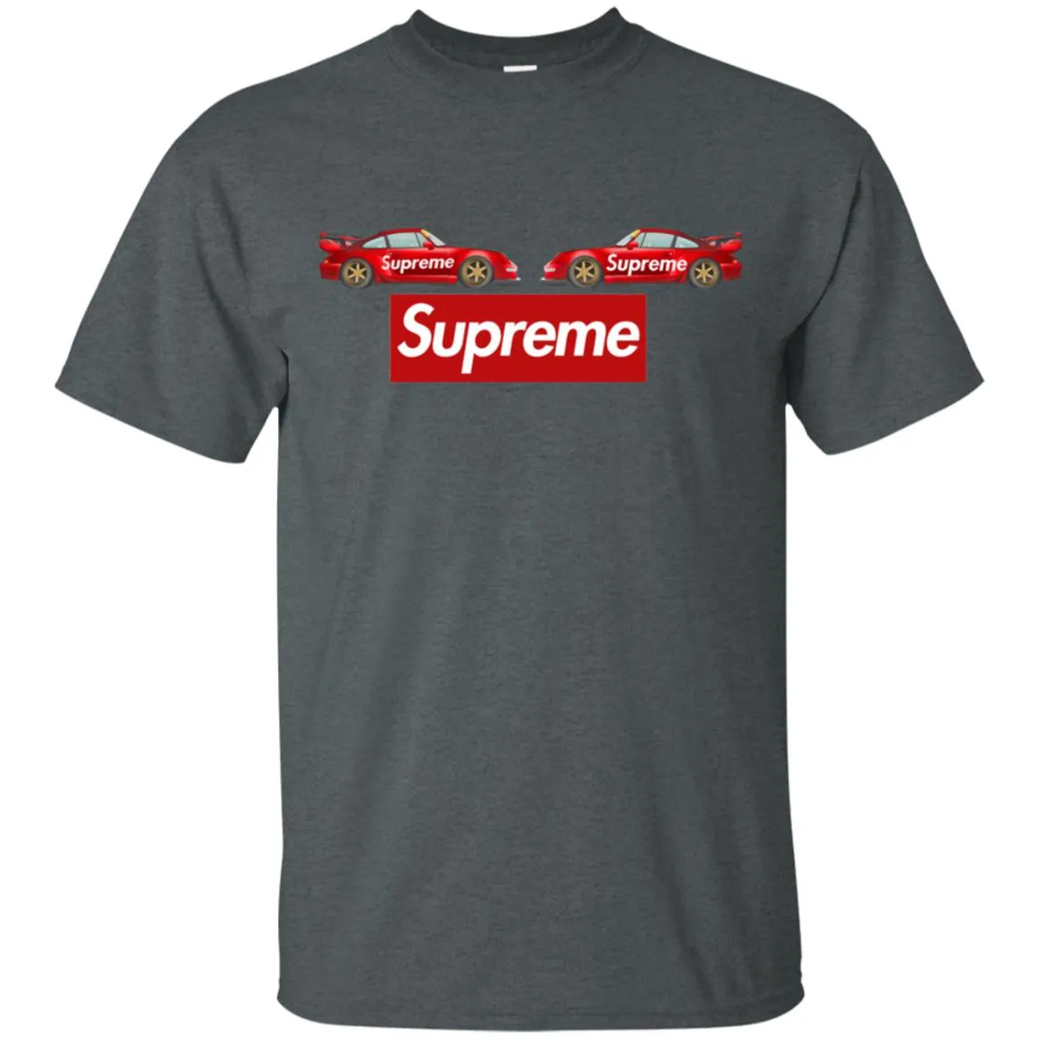 Best Supreme Car T-shirt Men Cotton T-Shirt