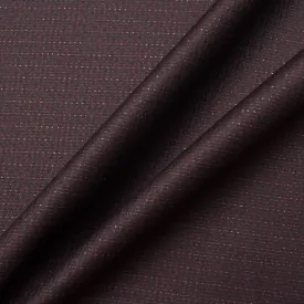 Bordeaux Wool & Lurex Suiting