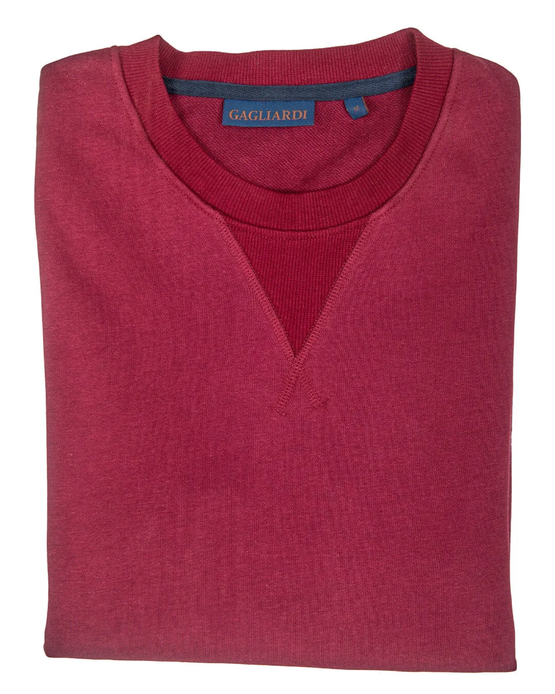 Burgundy Crew Neck Sweatshirt