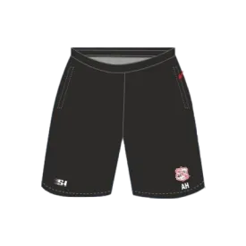 CORK HARLEQUINS TRAINING SHORTS  BLACK & RED