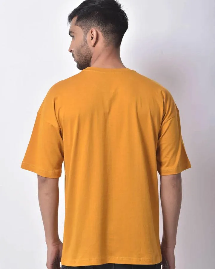 Dropshoulder Tee - Mustard