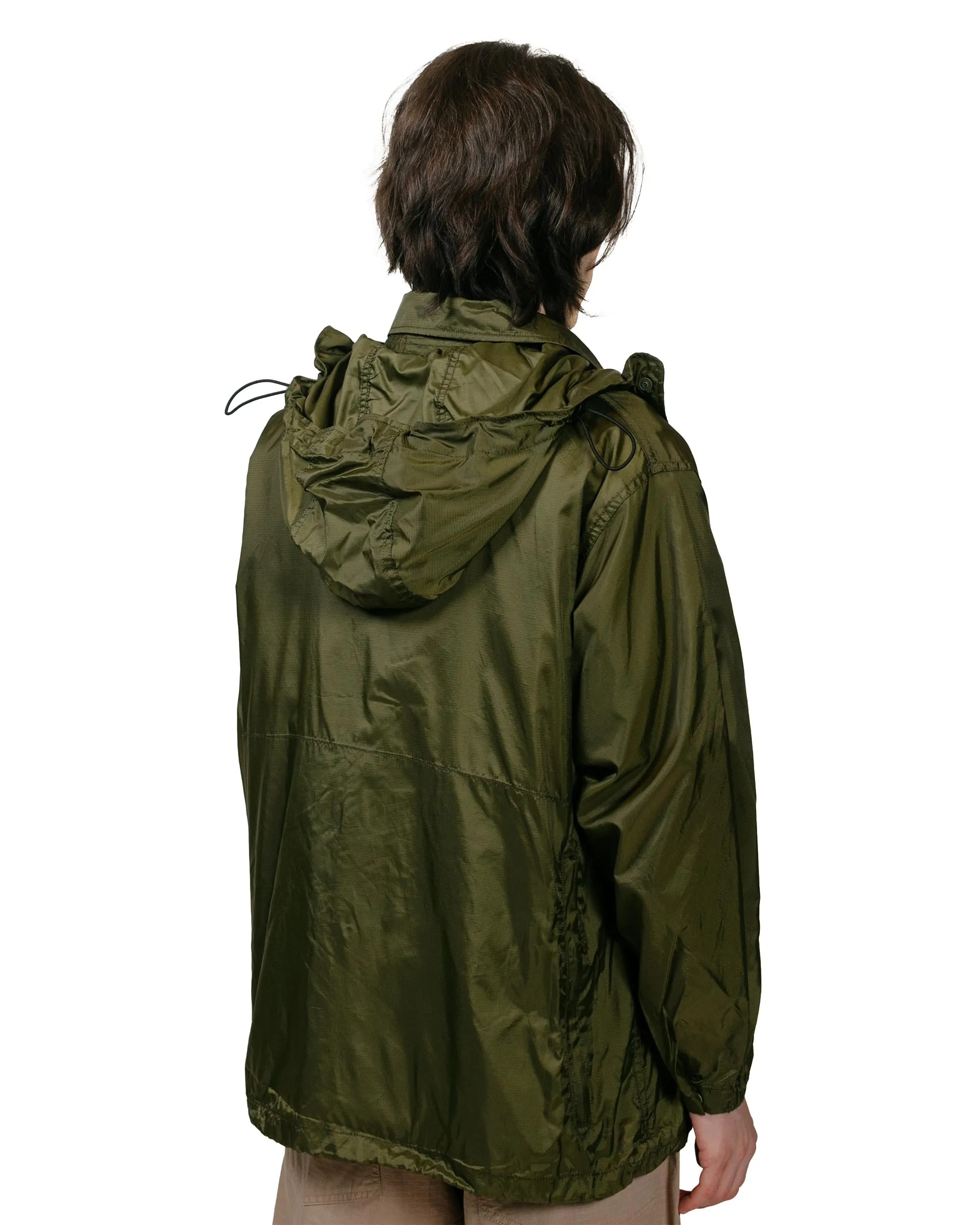 Engineered Garments Wind Breaker Olive Nylon Ripstop