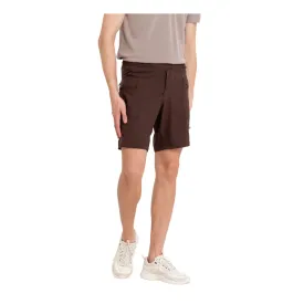 Equipe Men's TECH-DRY Athletic Shorts Choco Brown