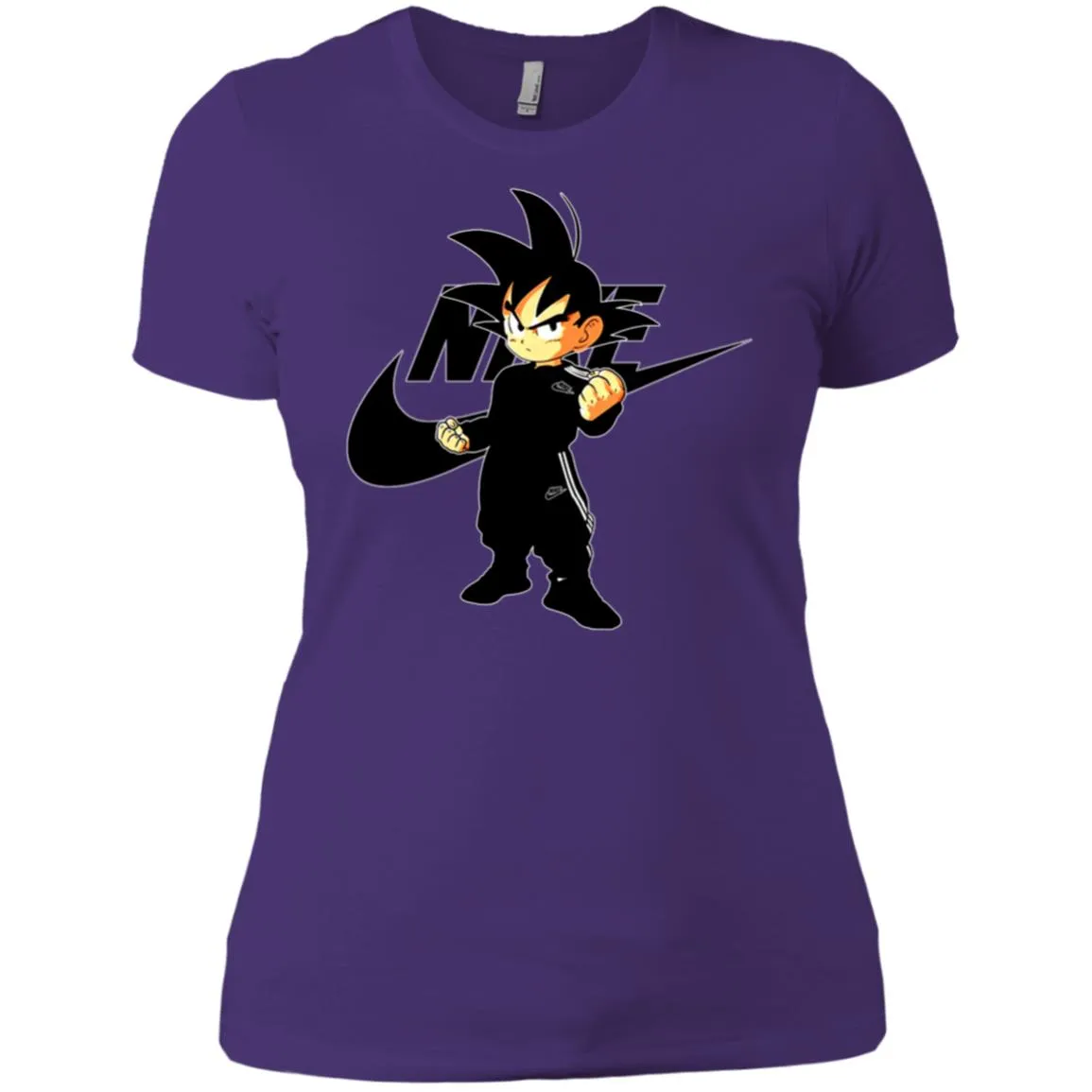 Goku Nike Best Shirt Trending T-shirt Women Cotton T-Shirt