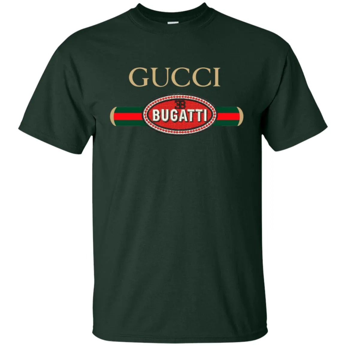 Gucci Bugatti Shirt Men Cotton T-Shirt