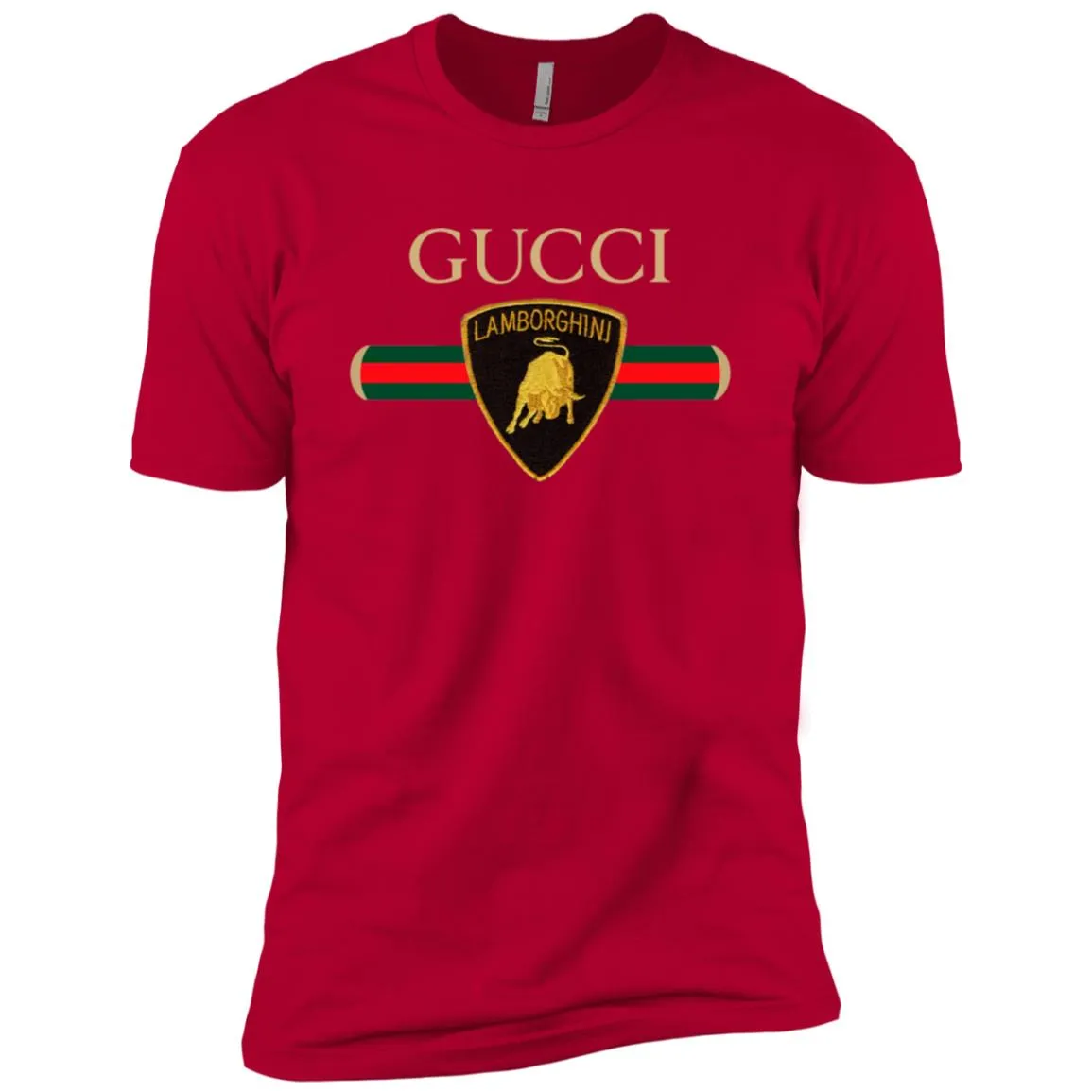 Gucci Lamborghini T-shirt Men Short Sleeve T-Shirt