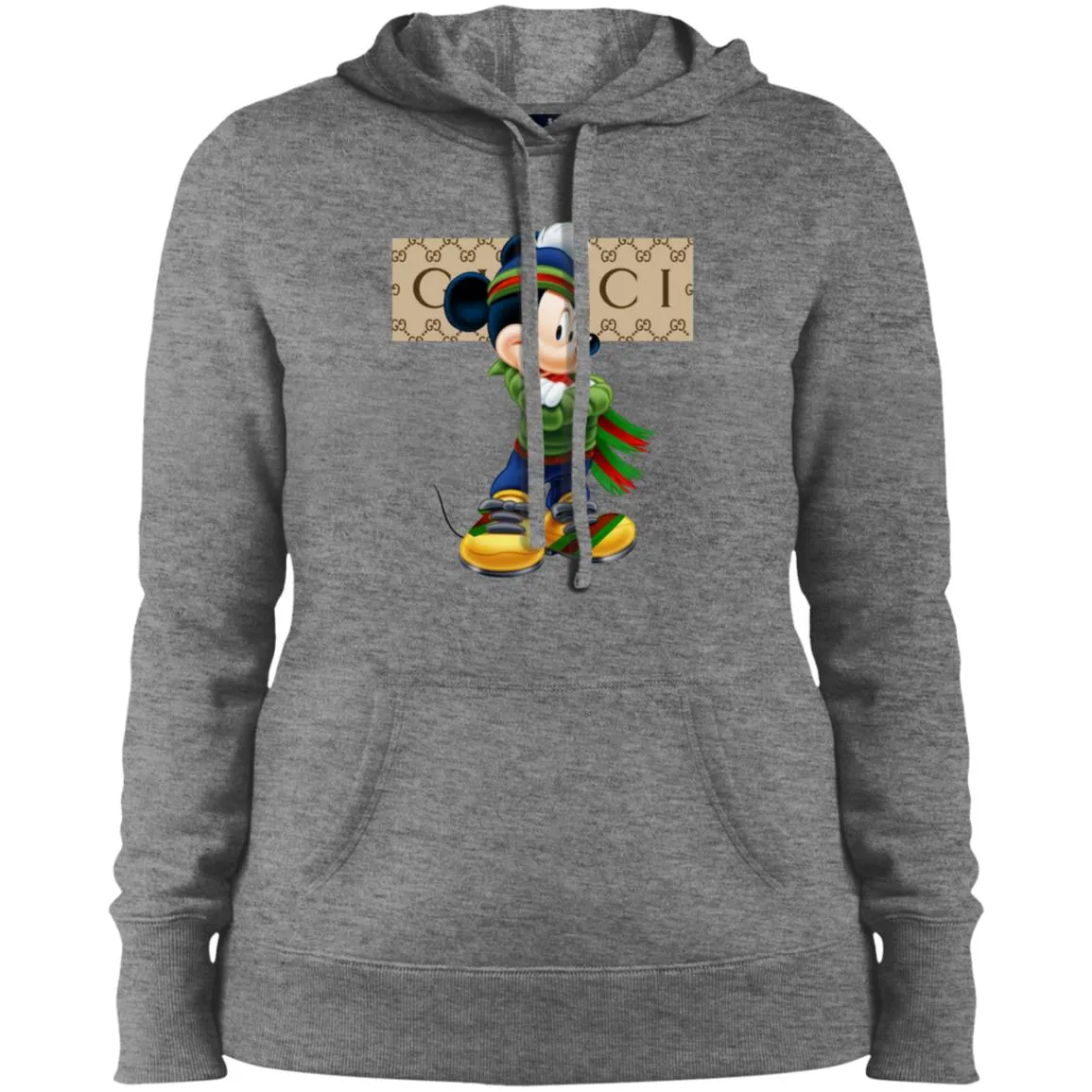 Gucci Trending Mickey T-shirt Women Hooded Sweatshirt