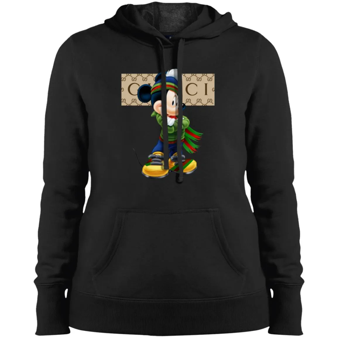 Gucci Trending Mickey T-shirt Women Hooded Sweatshirt