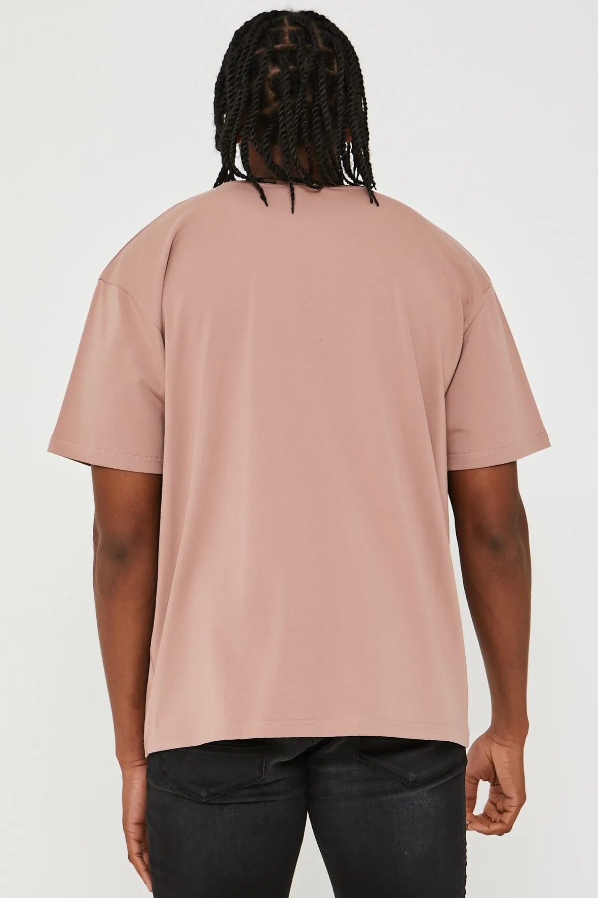 James Street Oversized T-Shirt - Mauve