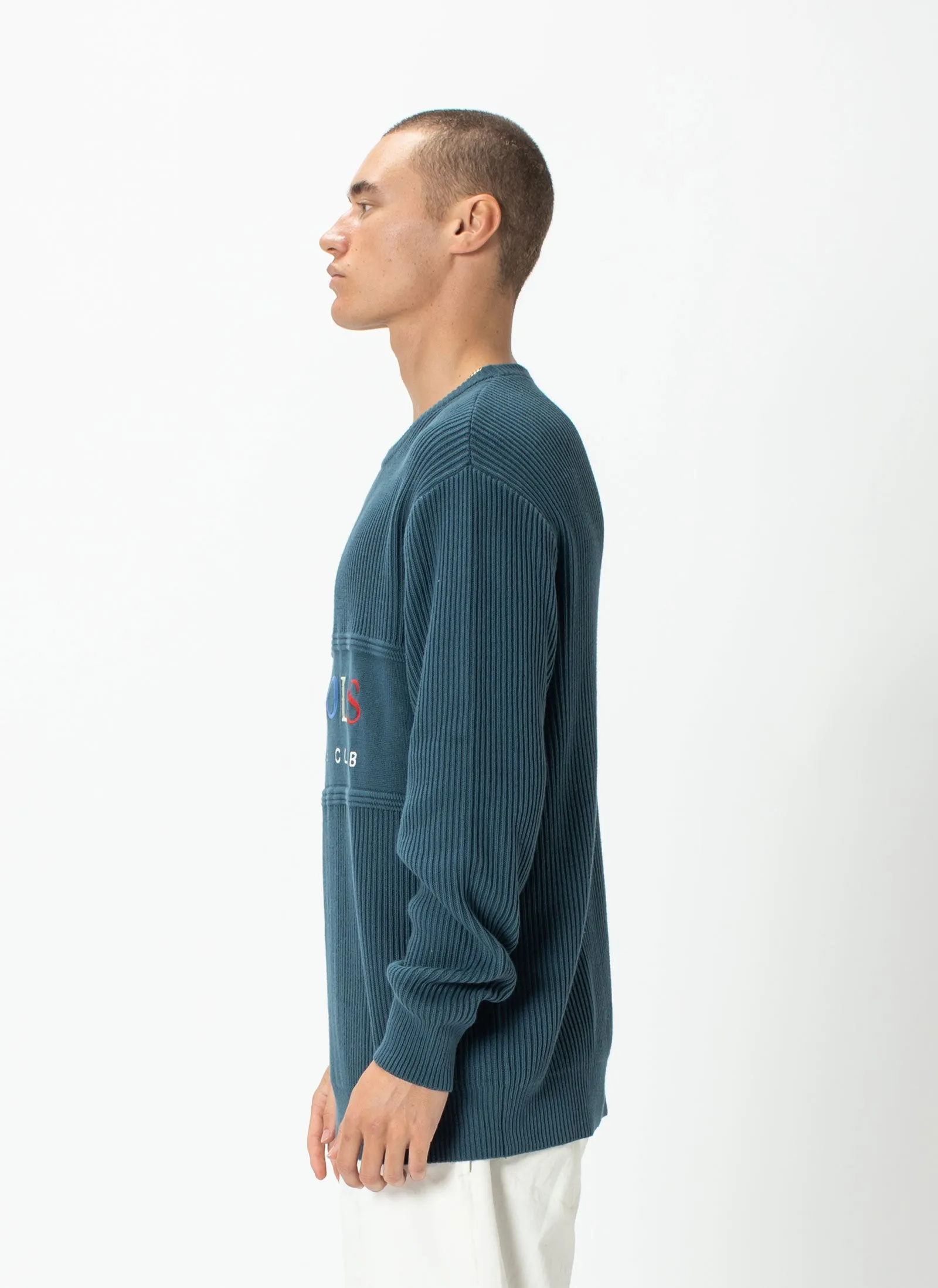 Leisure Club Knit Navy