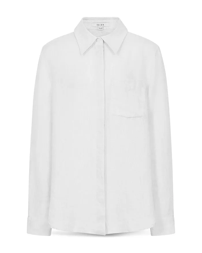 Linen shirt Campbell REISS