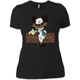 Louis Vuitton Mickey Dance Tshirt Women Cotton T-Shirt