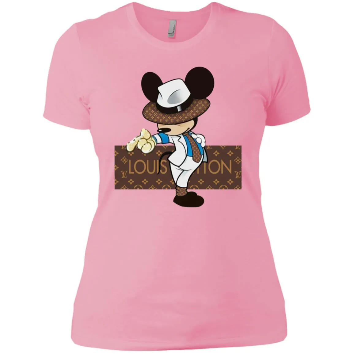 Louis Vuitton Mickey Dance Tshirt Women Cotton T-Shirt