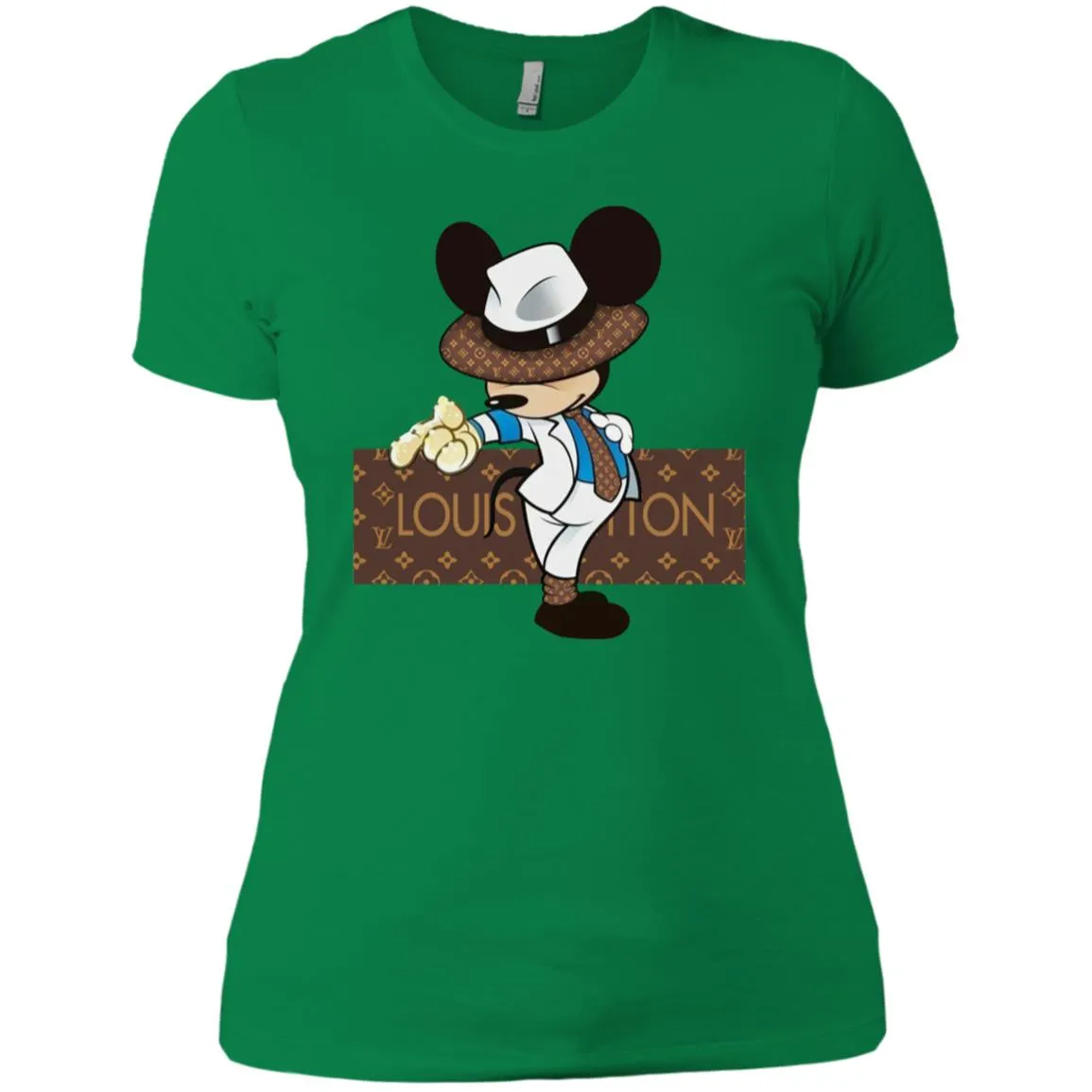 Louis Vuitton Mickey Dance Tshirt Women Cotton T-Shirt