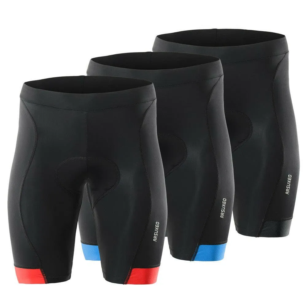 Men Summer Cycling Shorts Quick Dry Breathable Gel Padded Bike Riding Biking Compression Shorts Tights