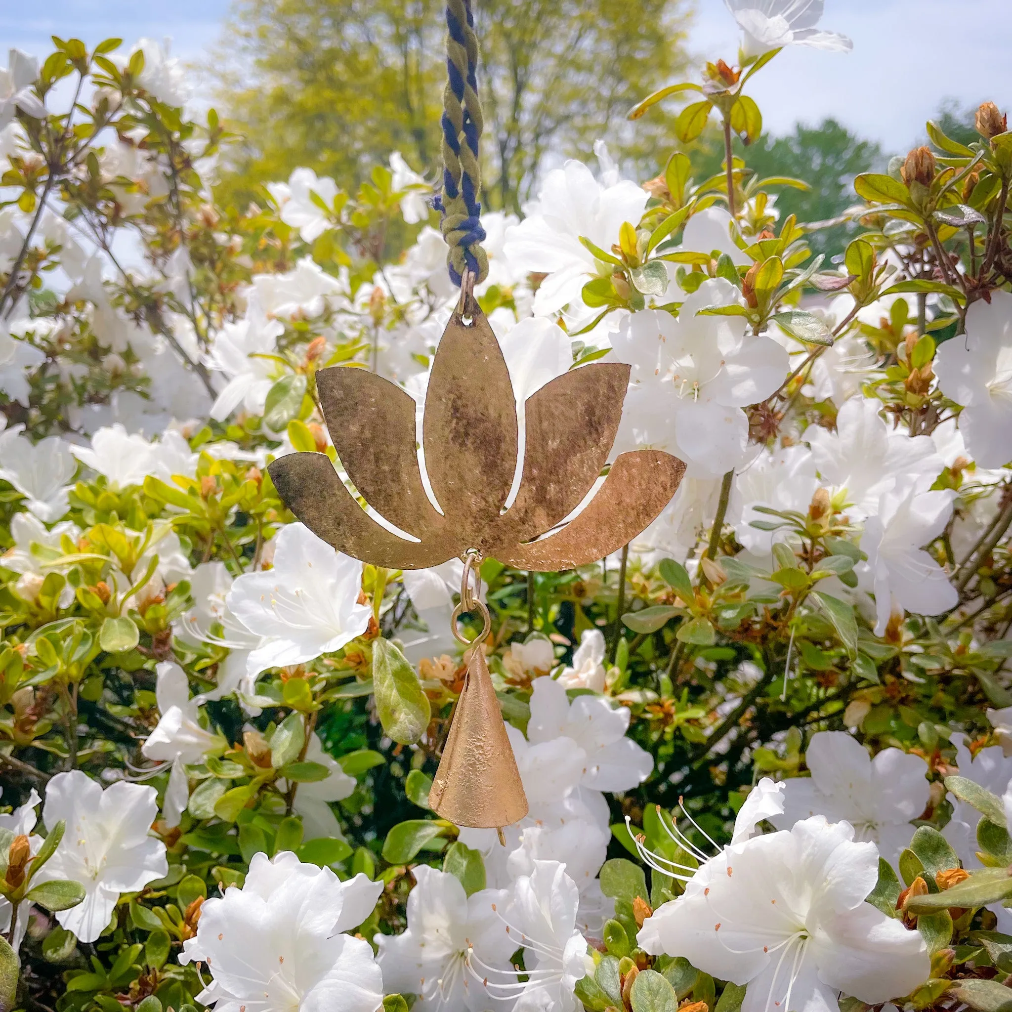 Mini Lotus Wind Chime