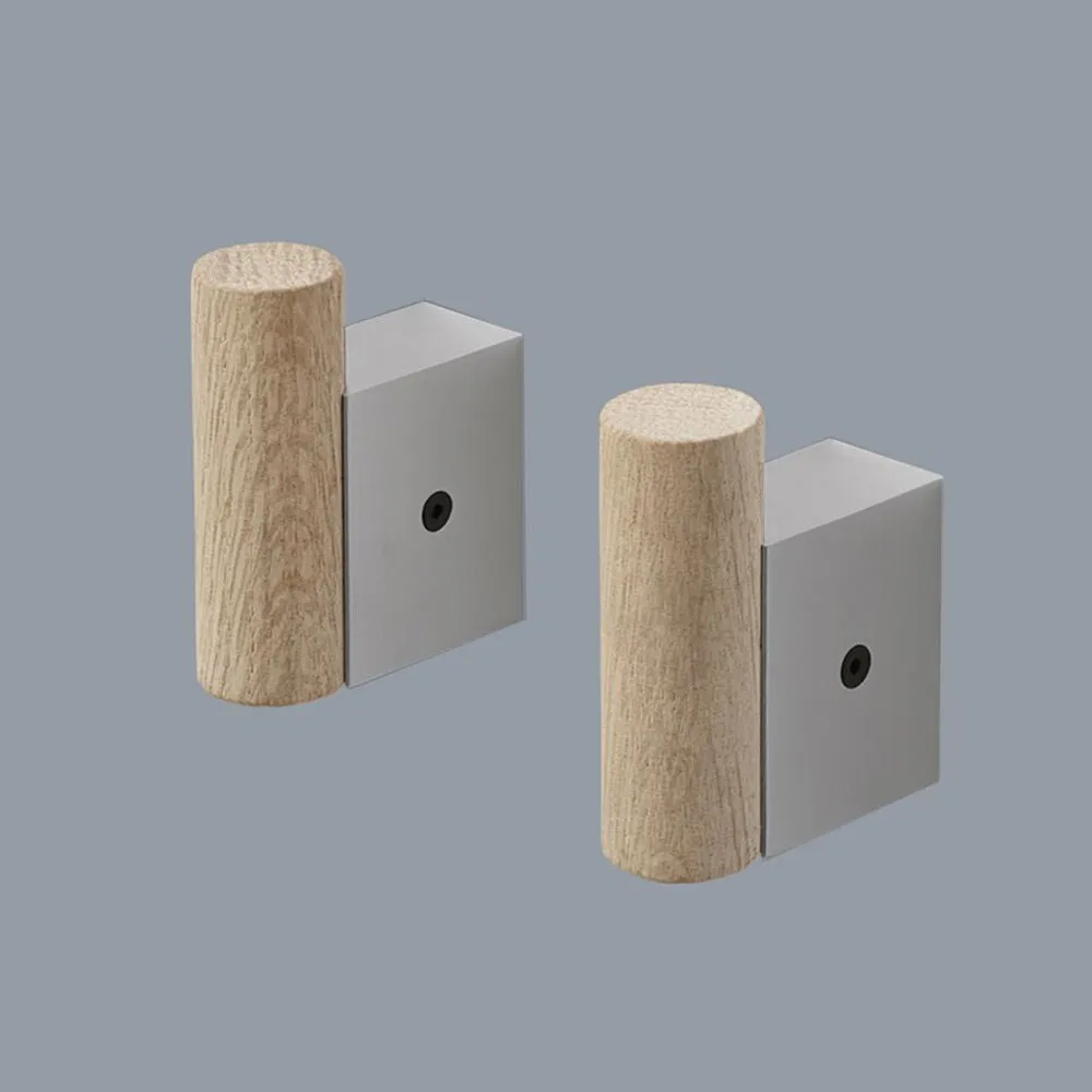 muuto | attach coat hook set | aluminium