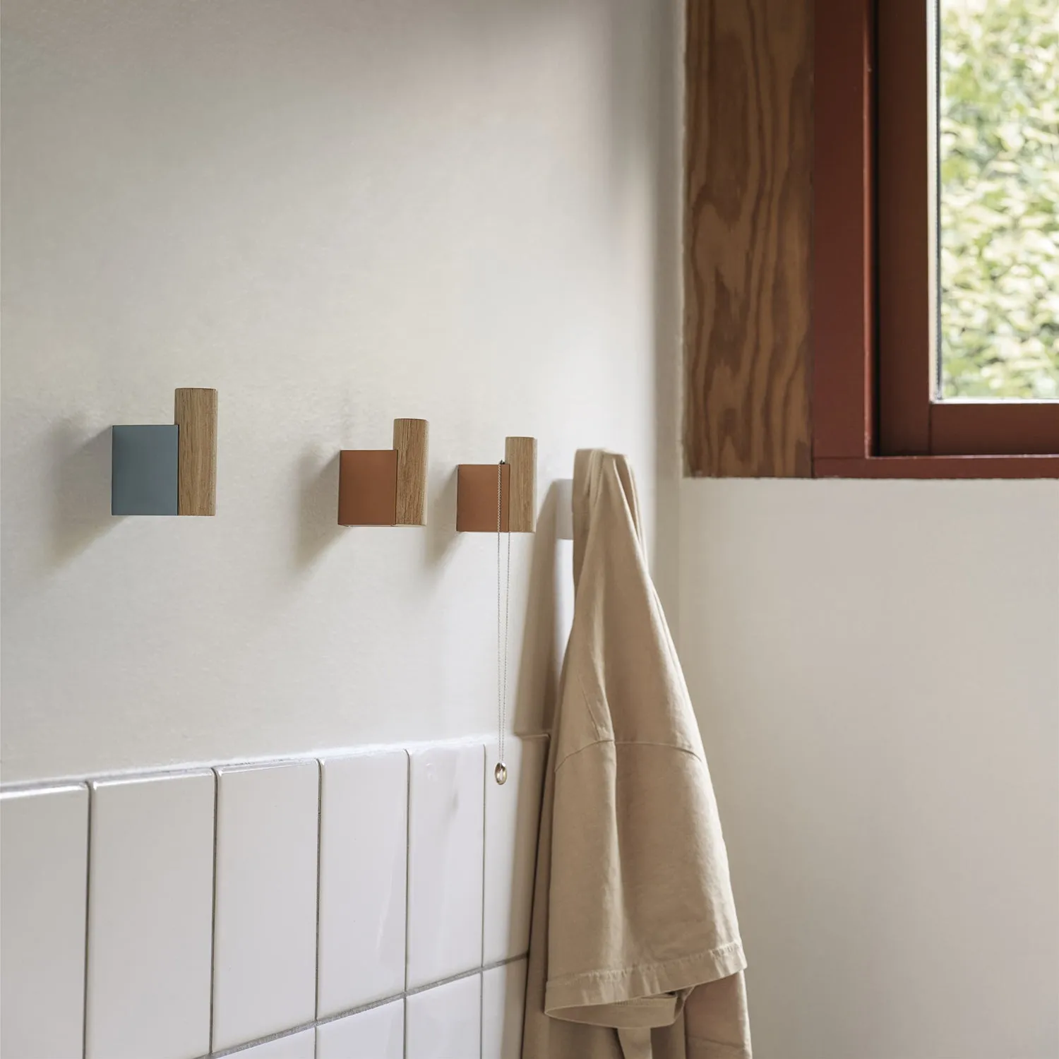 muuto | attach coat hook set | aluminium