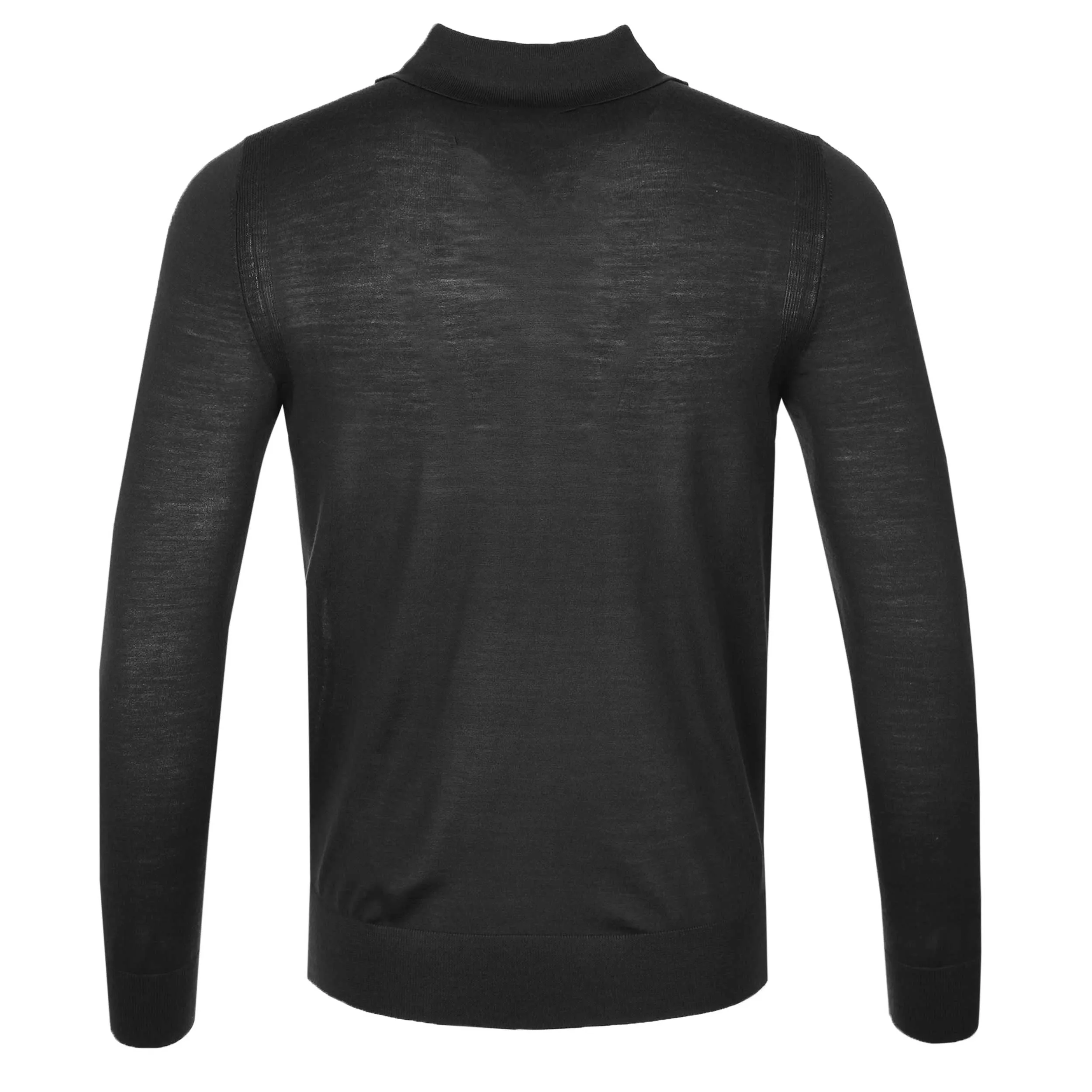 Paul Smith LS Polo Knitwear in Black