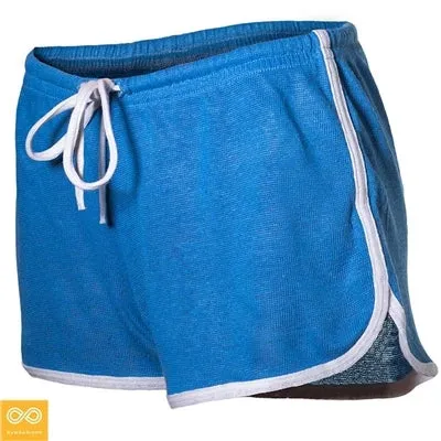 PORTLAND 100% Organic Hemp Knit Running Fitness Shorts (No Inside Shorts) (Organic Elastic Option)