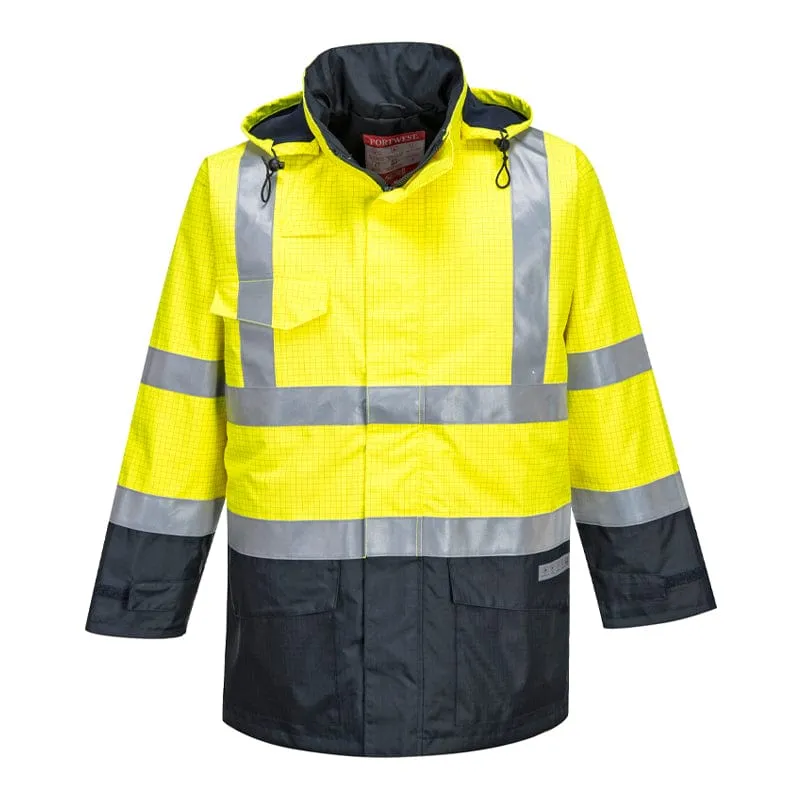 Portwest Bizflame Rain Hi-Vis Multi-Protection Jacket S779