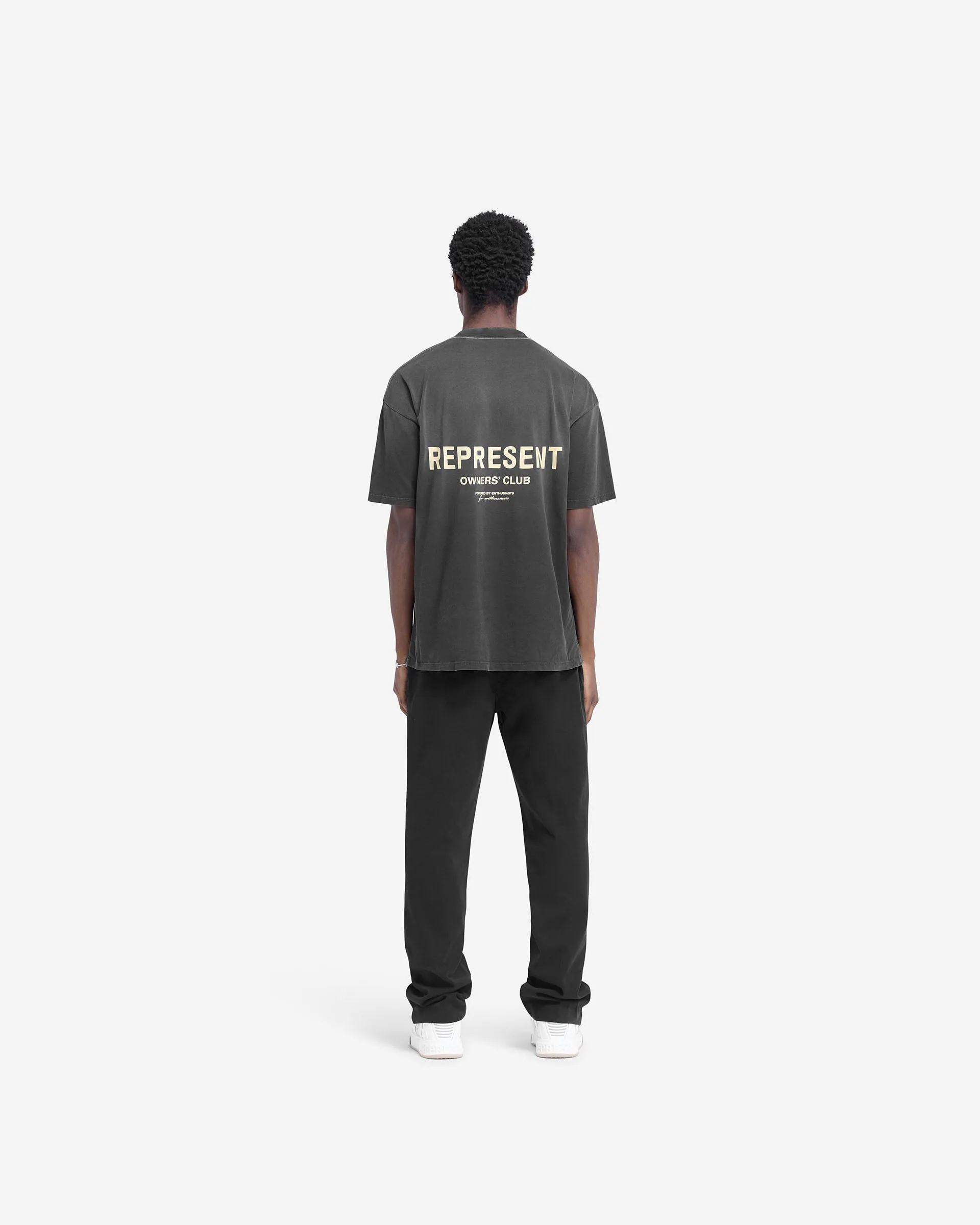 Represent Owners Club T-Shirt - Aged Black