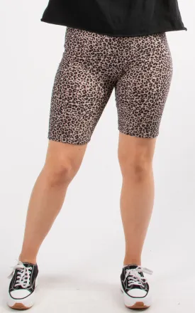 Shorts | Leopard | Natural