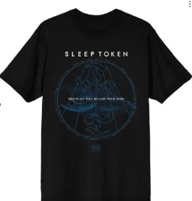 Sleep Token Tomb Premium Oversized Men's T-Shirt Black