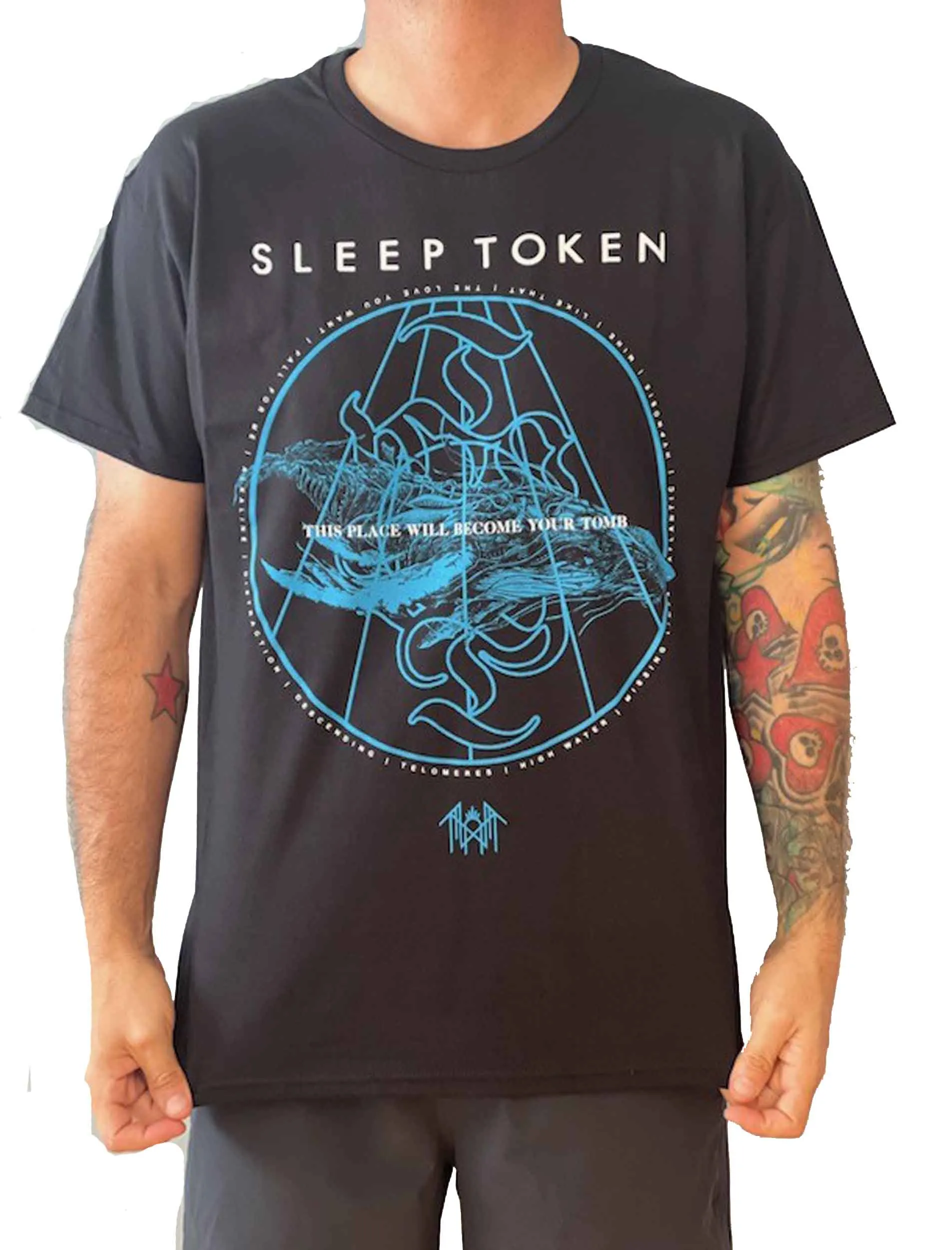 Sleep Token Tomb Premium Oversized Men's T-Shirt Black