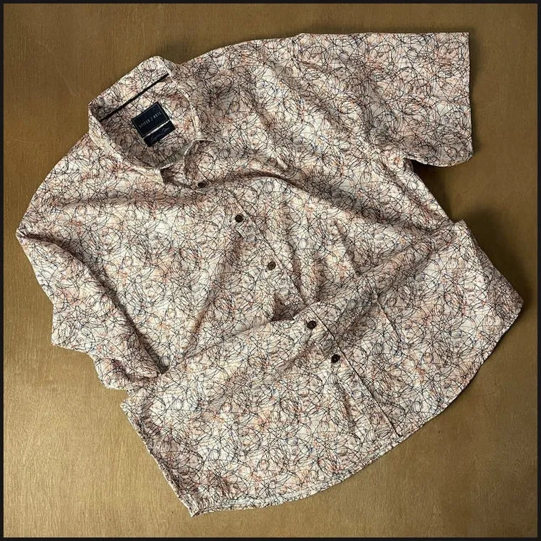 Stitch Note Floral Shirt