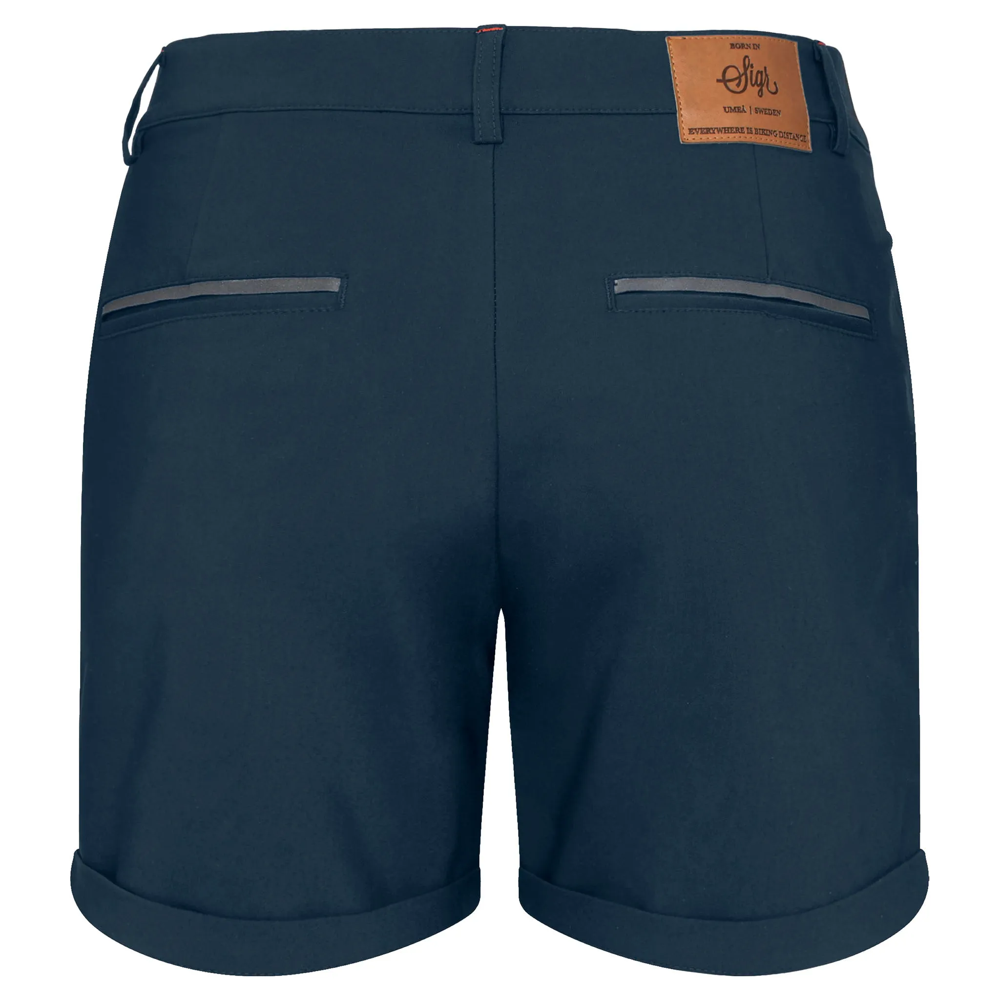 Strandvägen Women's Petrol Blue Cycling Chino Shorts