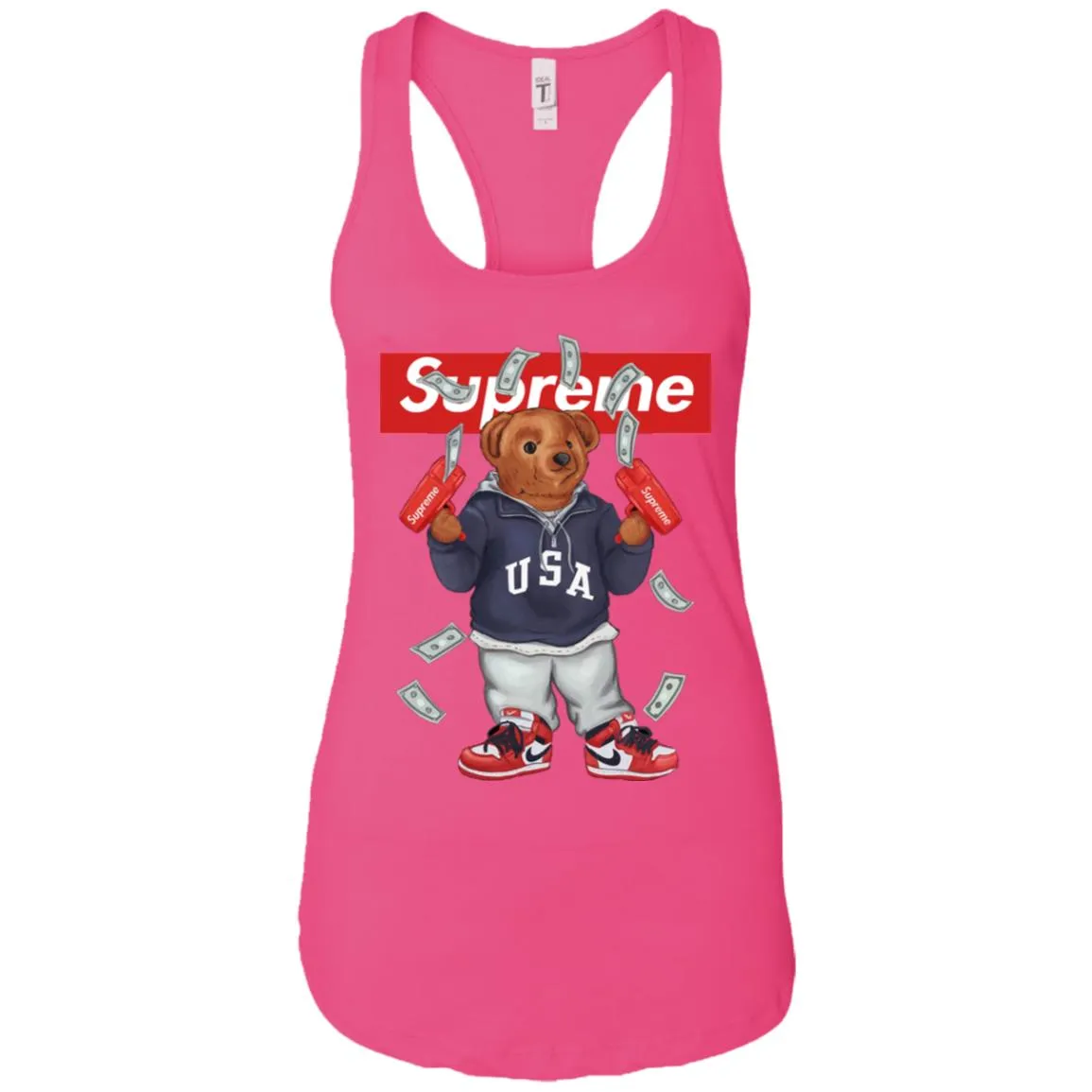 Supreme Bear Hot Trending T-shirt Women Tank Top