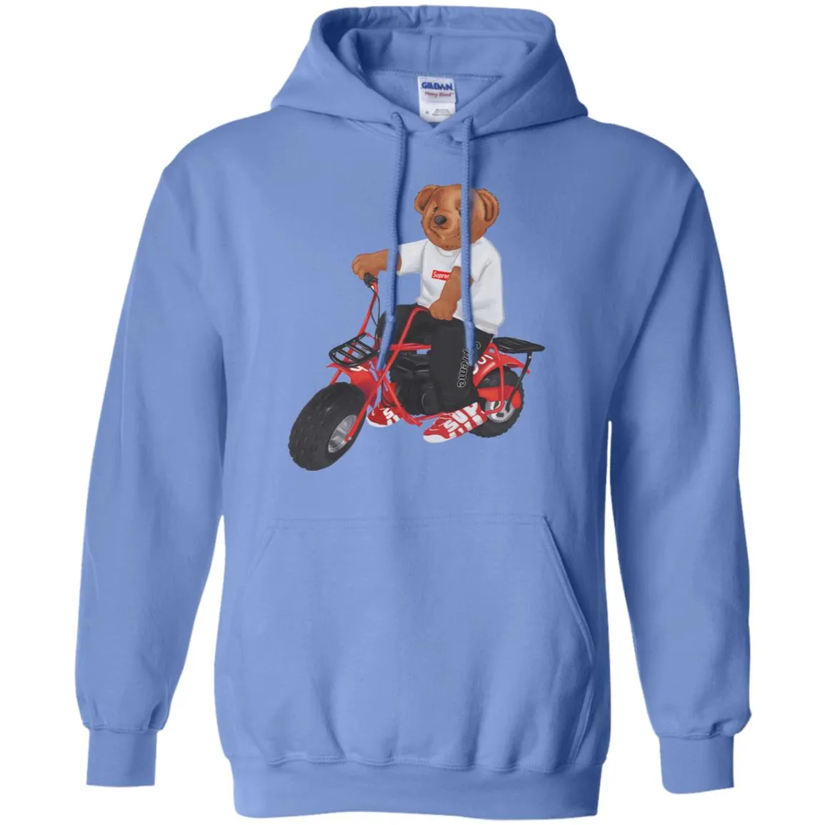 Supreme Bear Moto T-shirt Pullover Hoodie Sweatshirt