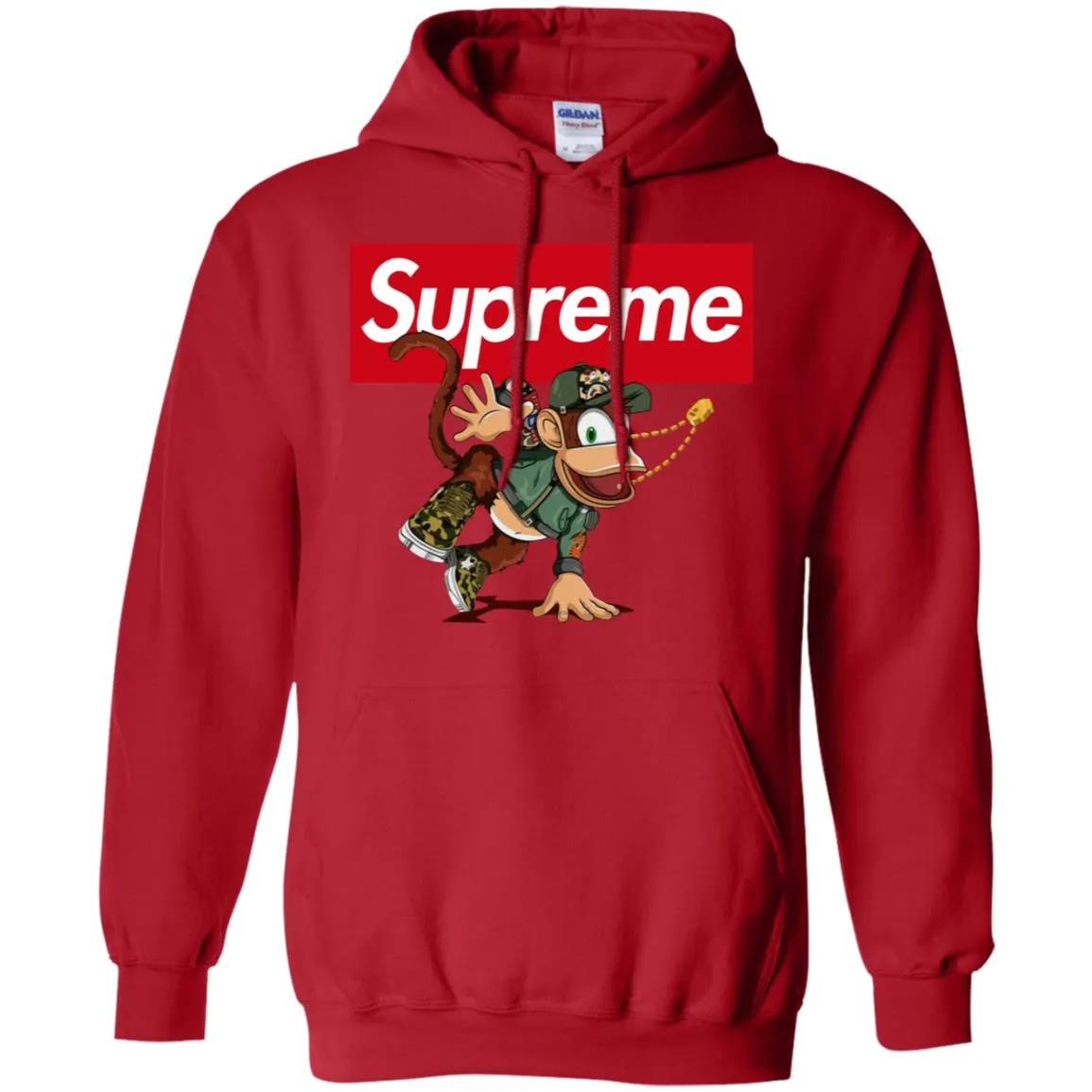 Supreme Monkey T-shirt Pullover Hoodie Sweatshirt