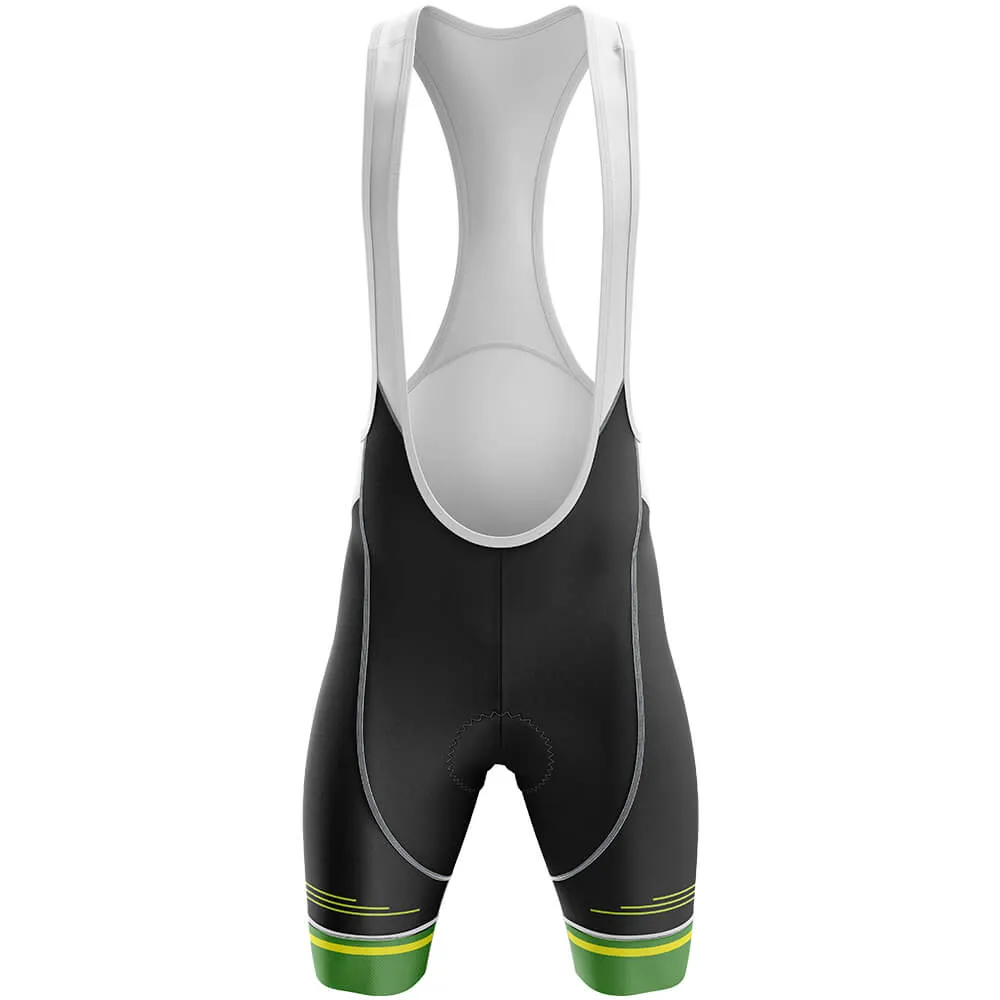 Turtle Cycling Team Black Men's Cycling Bib Shorts