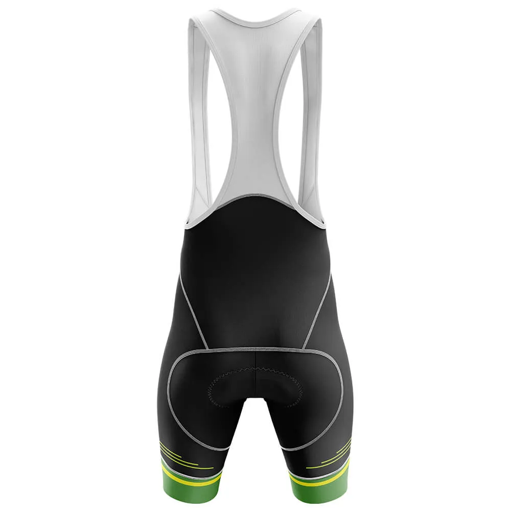 Turtle Cycling Team Black Men's Cycling Bib Shorts