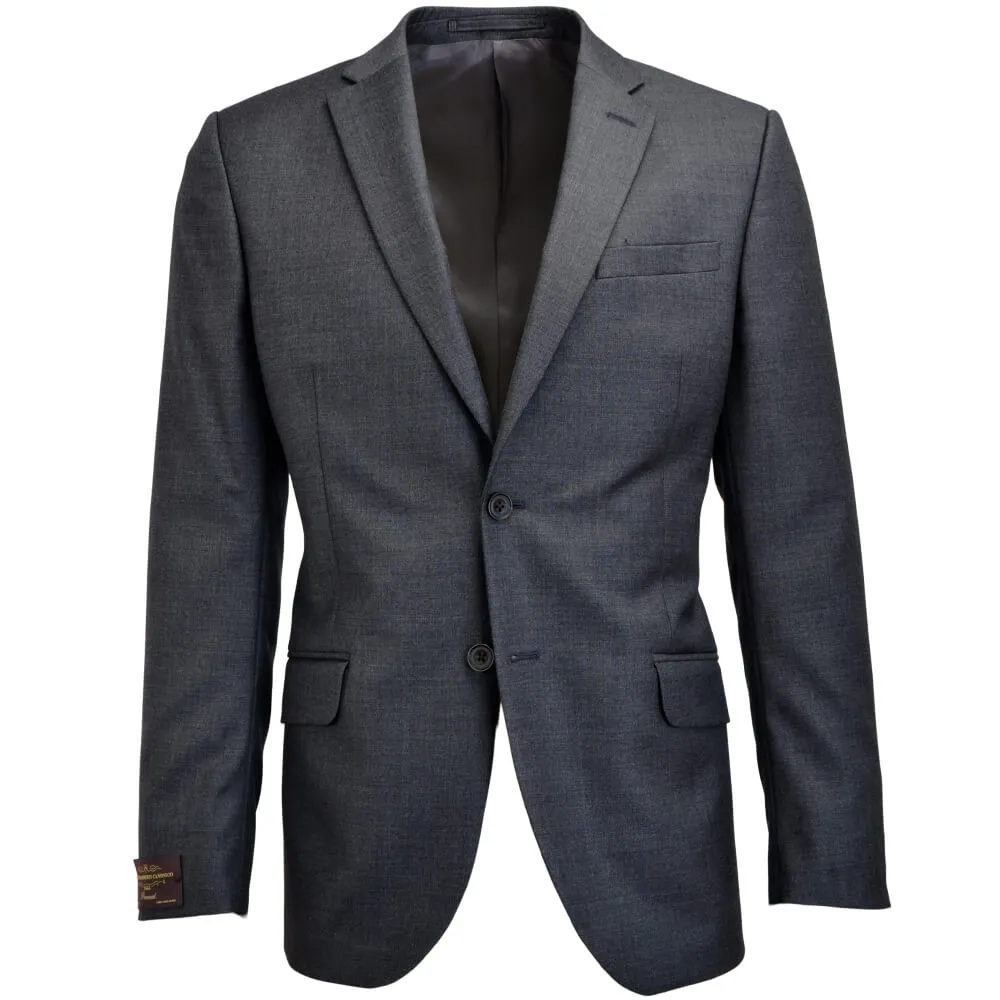 Vitale Barberis Canonico Charcoal Shark Skin Suit