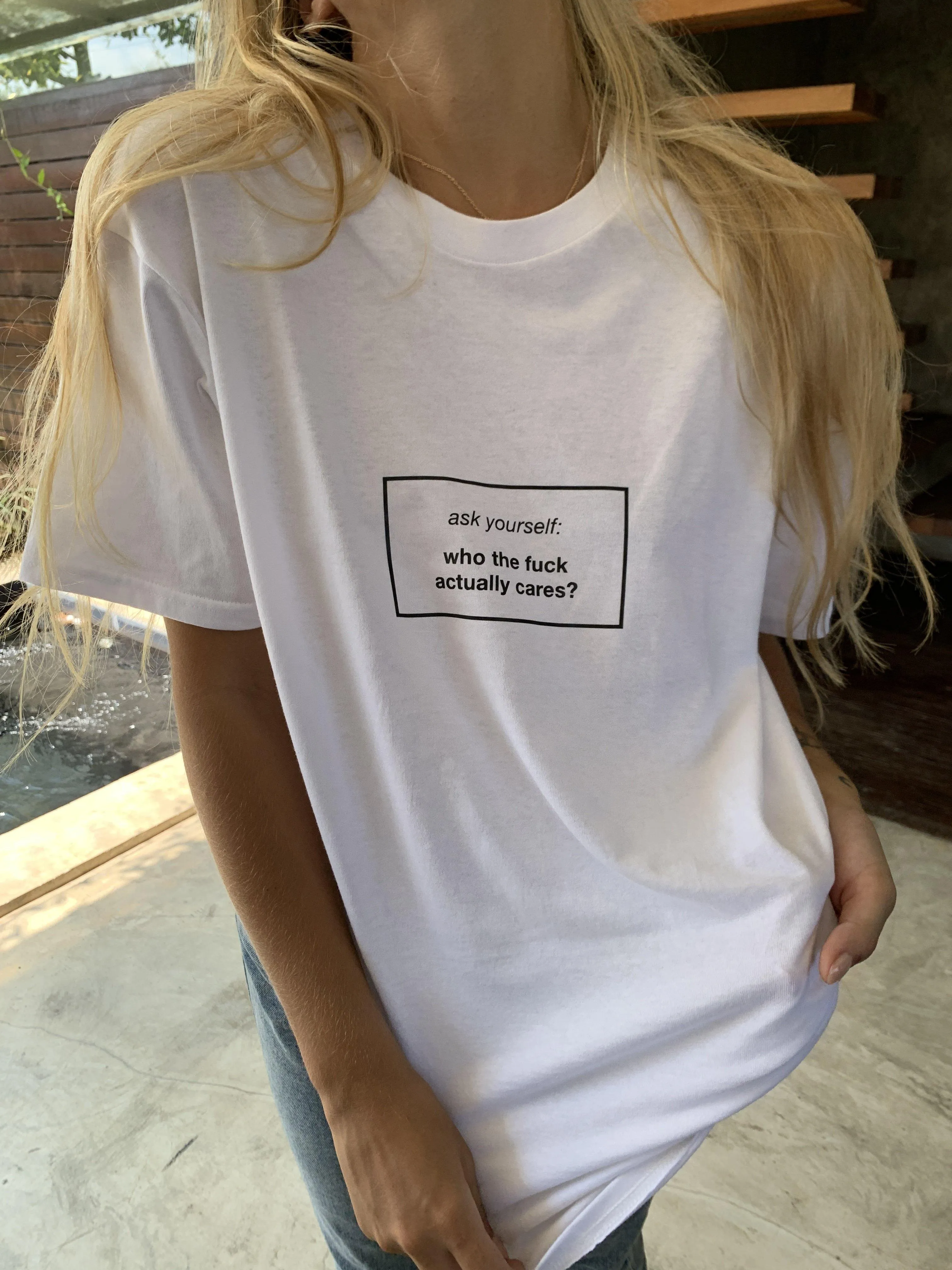 WHO THE FUCK ACTUALLY CARES T-Shirt