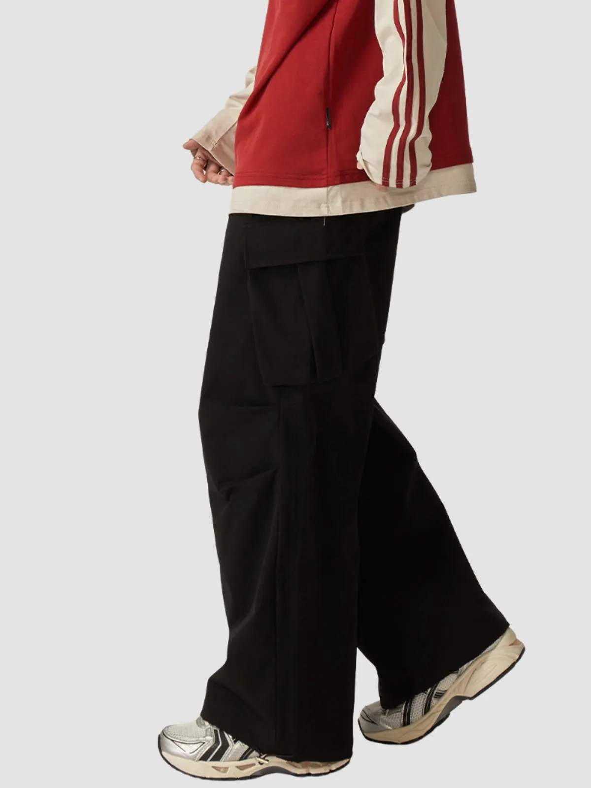 WLS Hiphop Loose Wide Leg Casual Pants