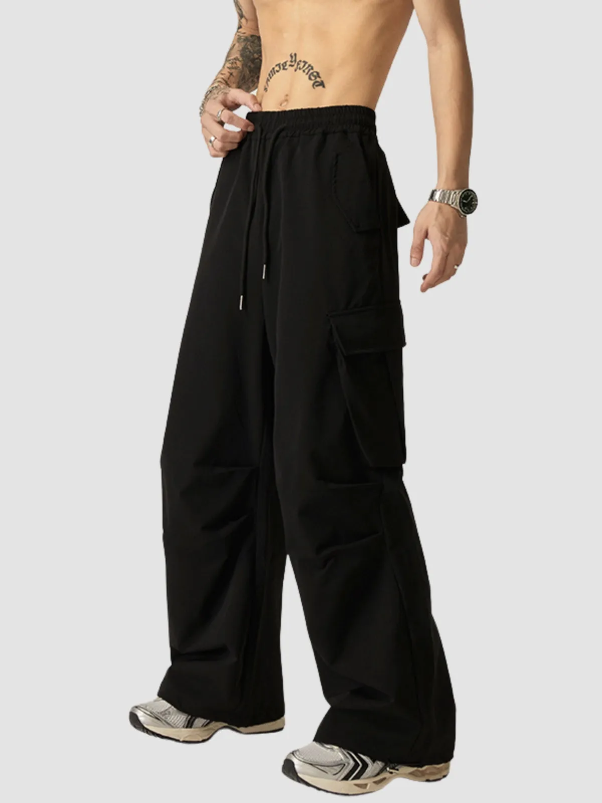 WLS Hiphop Loose Wide Leg Casual Pants