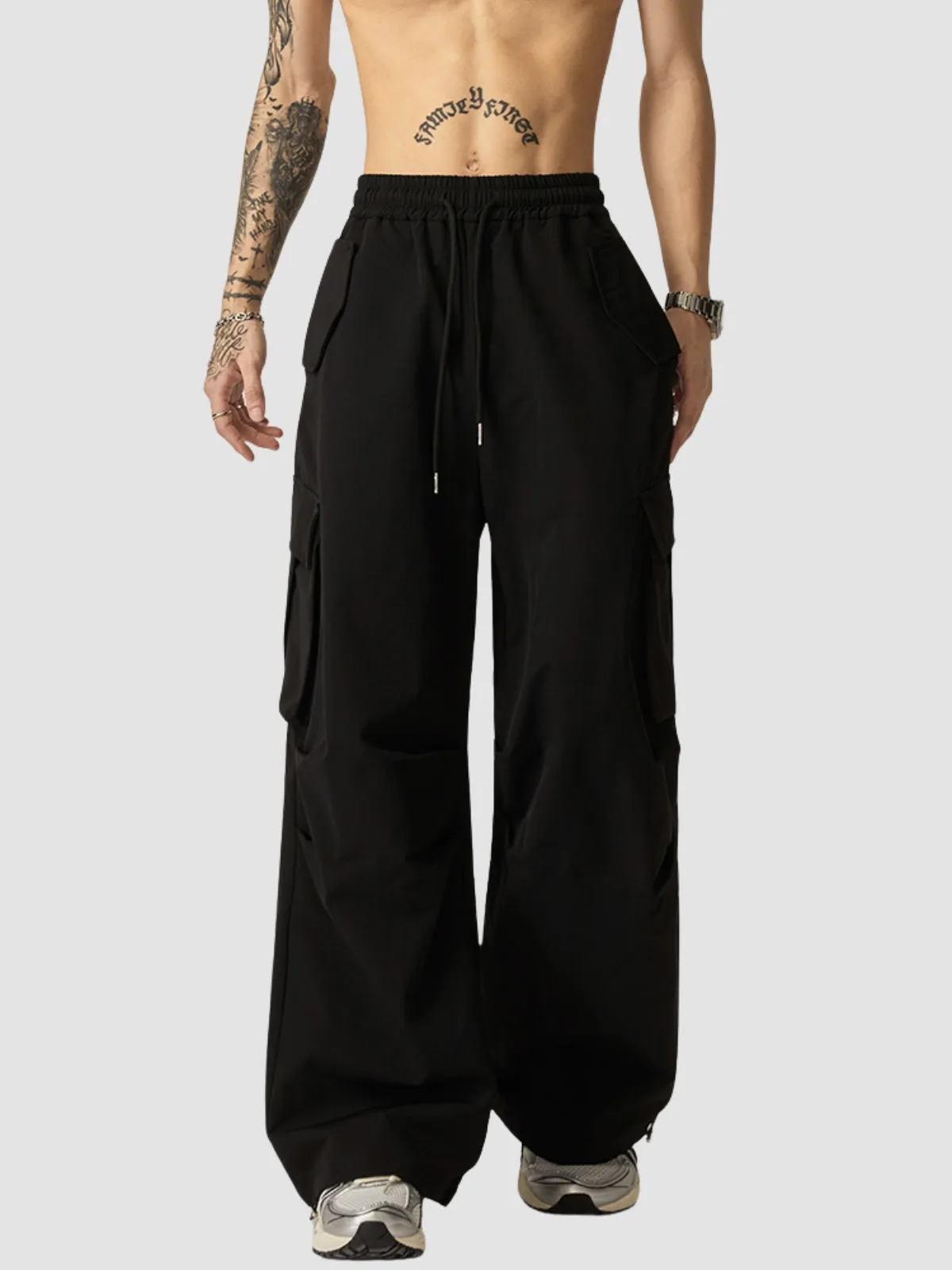 WLS Hiphop Loose Wide Leg Casual Pants