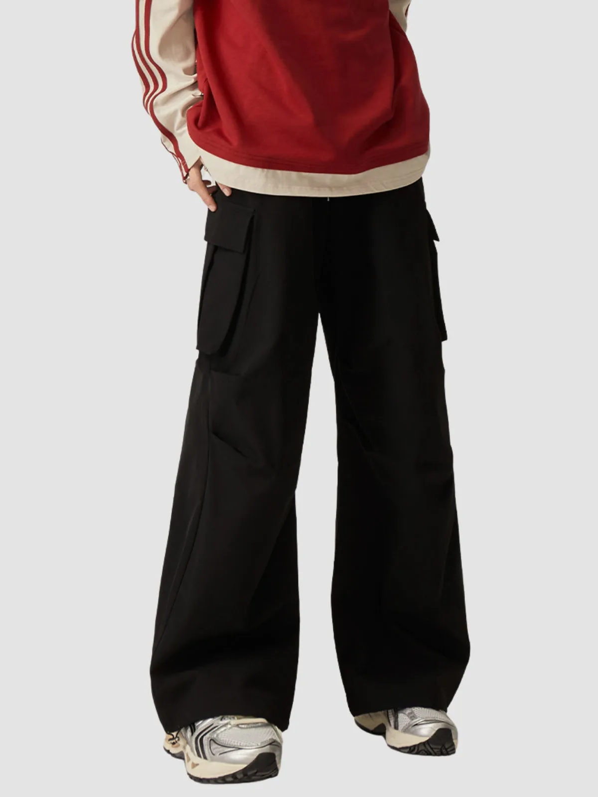 WLS Hiphop Loose Wide Leg Casual Pants